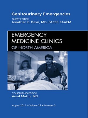 cover image of Genitourinary Emergencies, an Issue of Emergency Medicine Clinics
